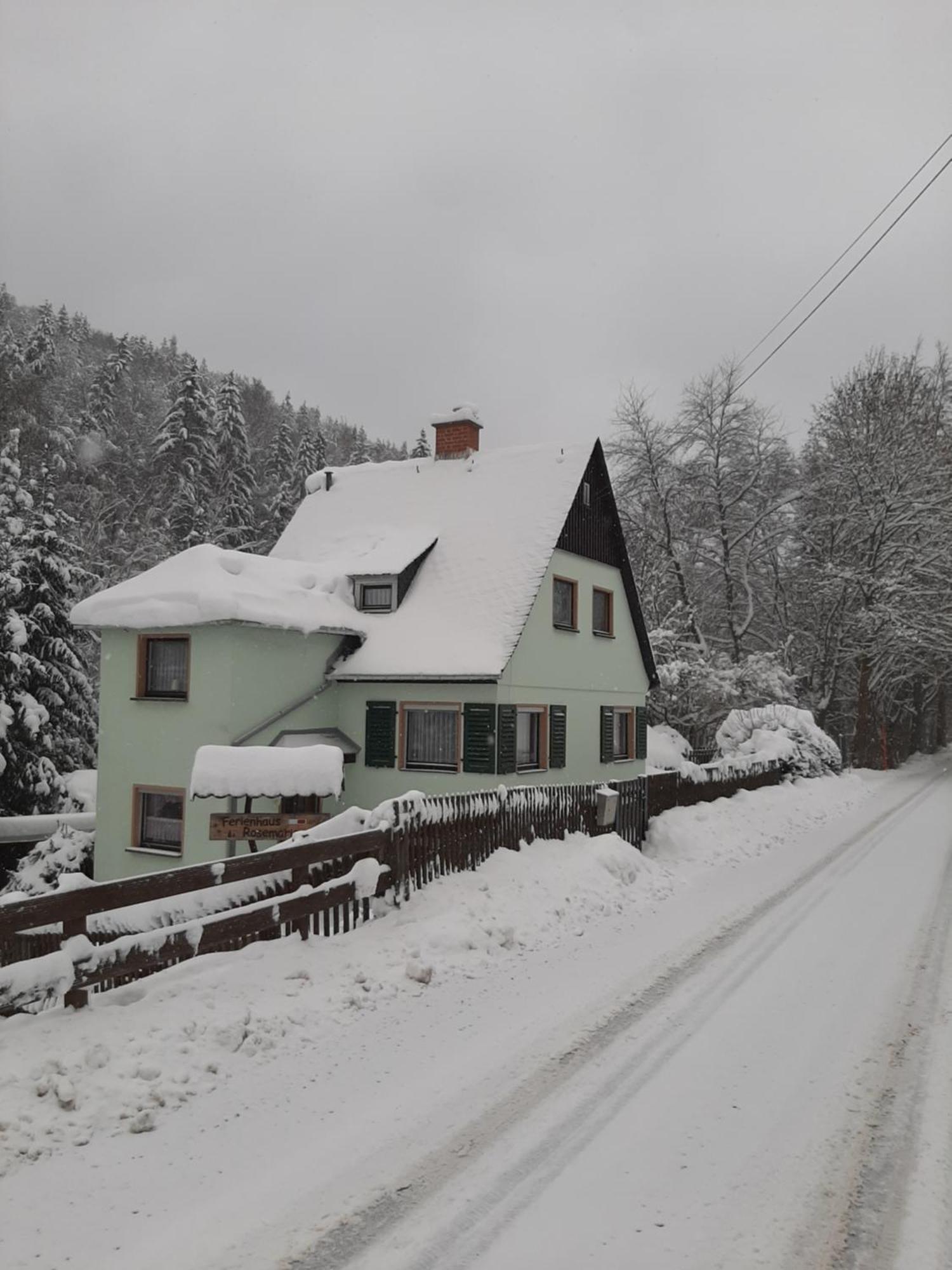 Ferienhaus Rosemarie Erlbach Vogtland Eksteriør bilde